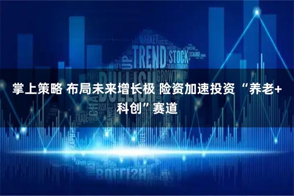 掌上策略 布局未来增长极 险资加速投资 “养老+科创”赛道